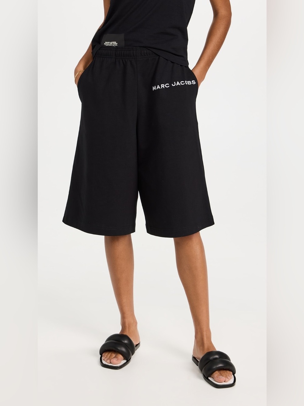 Marc Jacobs The T-Shorts Baggy Bermuda Shorts Black M